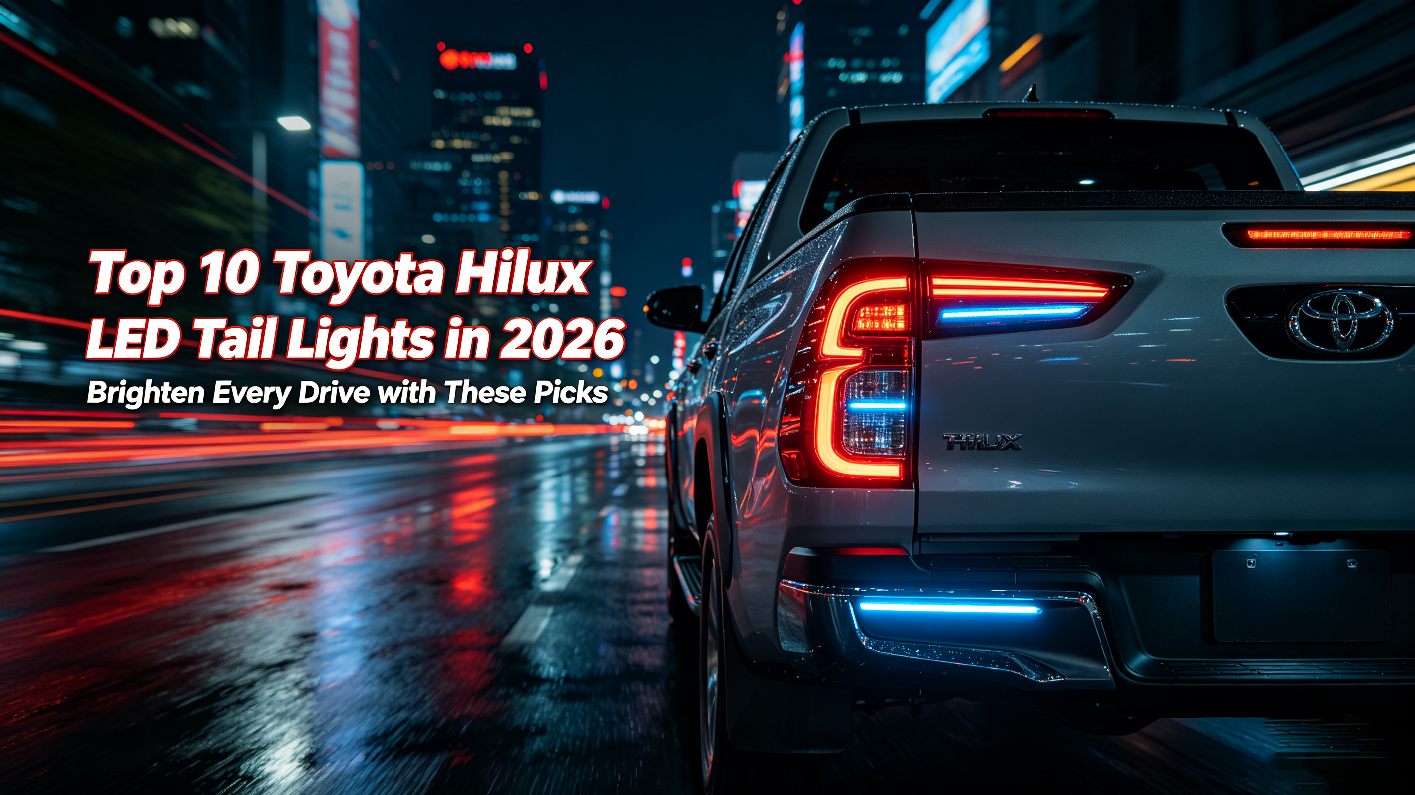 Buy Toyota Hilux LED Tail Lights in Bulk Pengeluar Lampu Ekor LED Toyota Hilux