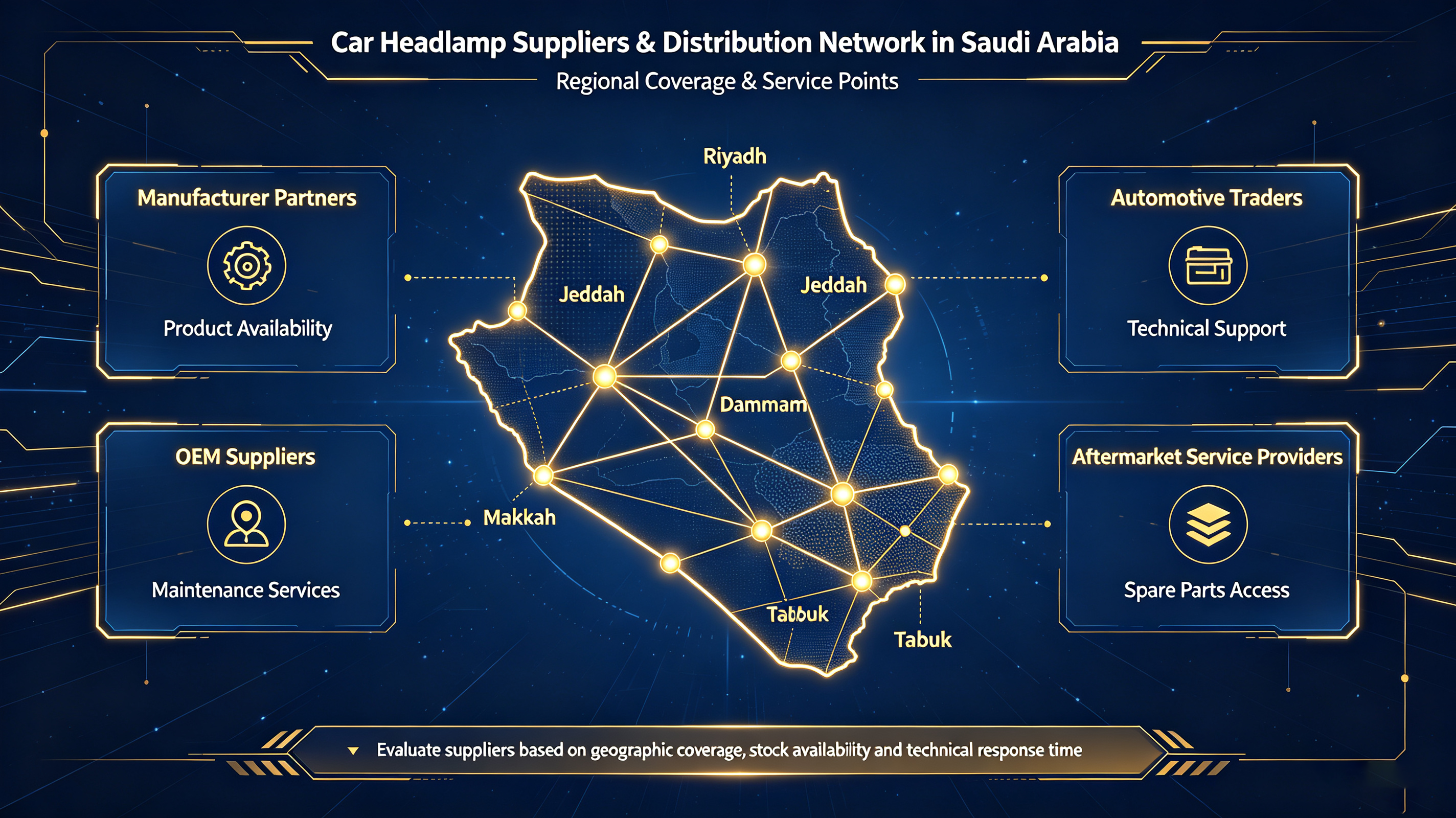 automotive lighting wholesale Saudi Arabia headlamp manufacturers in Saudi Arabia