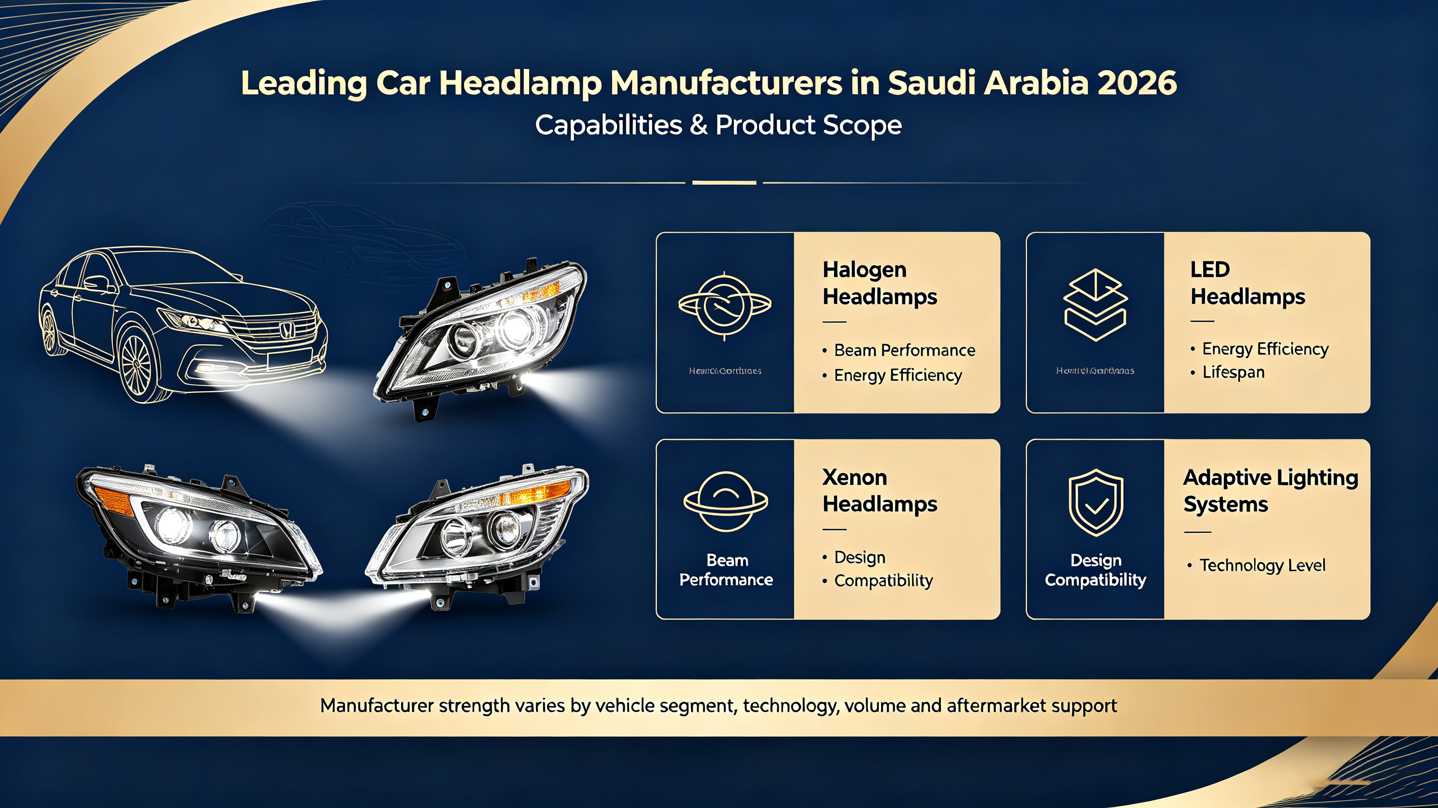 automotive lighting wholesale Saudi Arabia headlamp manufacturers in Saudi Arabia