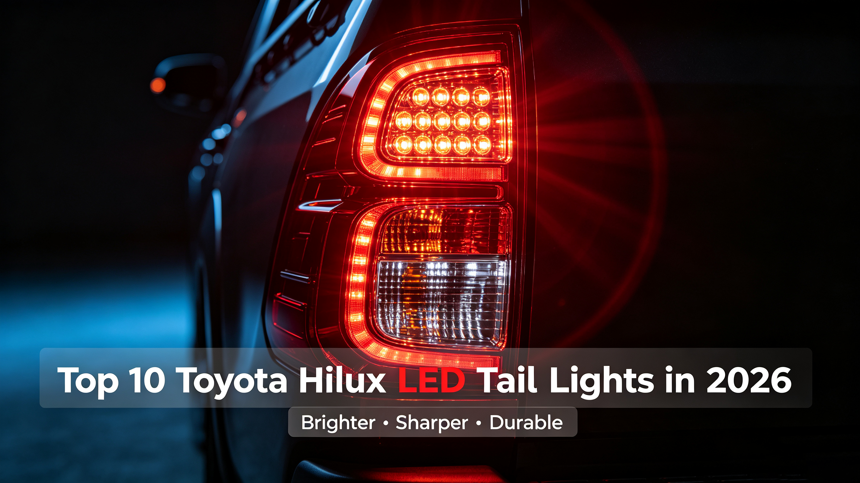 Buy Toyota Hilux LED Tail Lights in Bulk Pengeluar Lampu Ekor LED Toyota Hilux