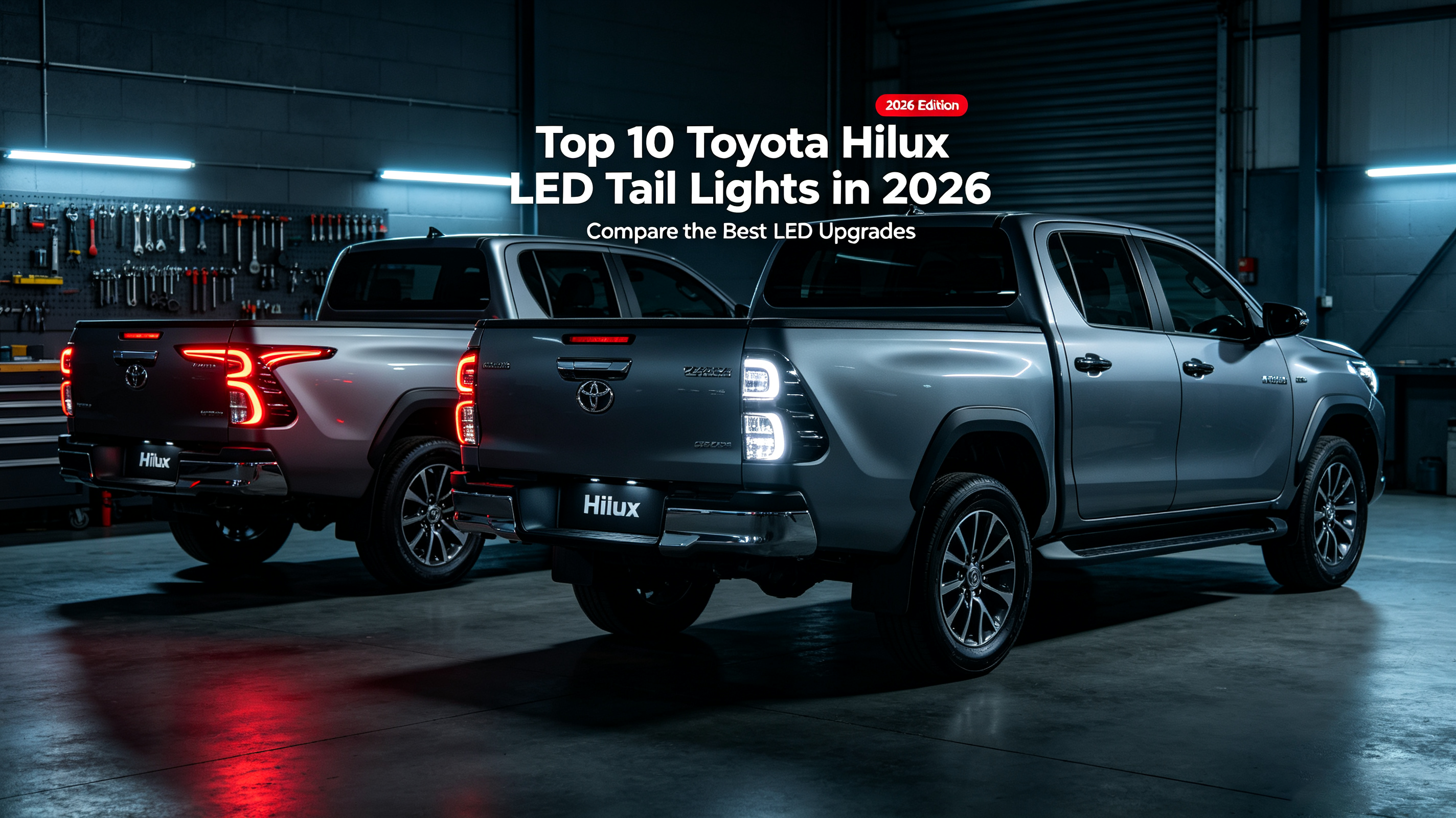 Toyota Hilux LED Tail Light Manufacturer Beli Lampu Ekor LED Toyota Hilux secara Pukal