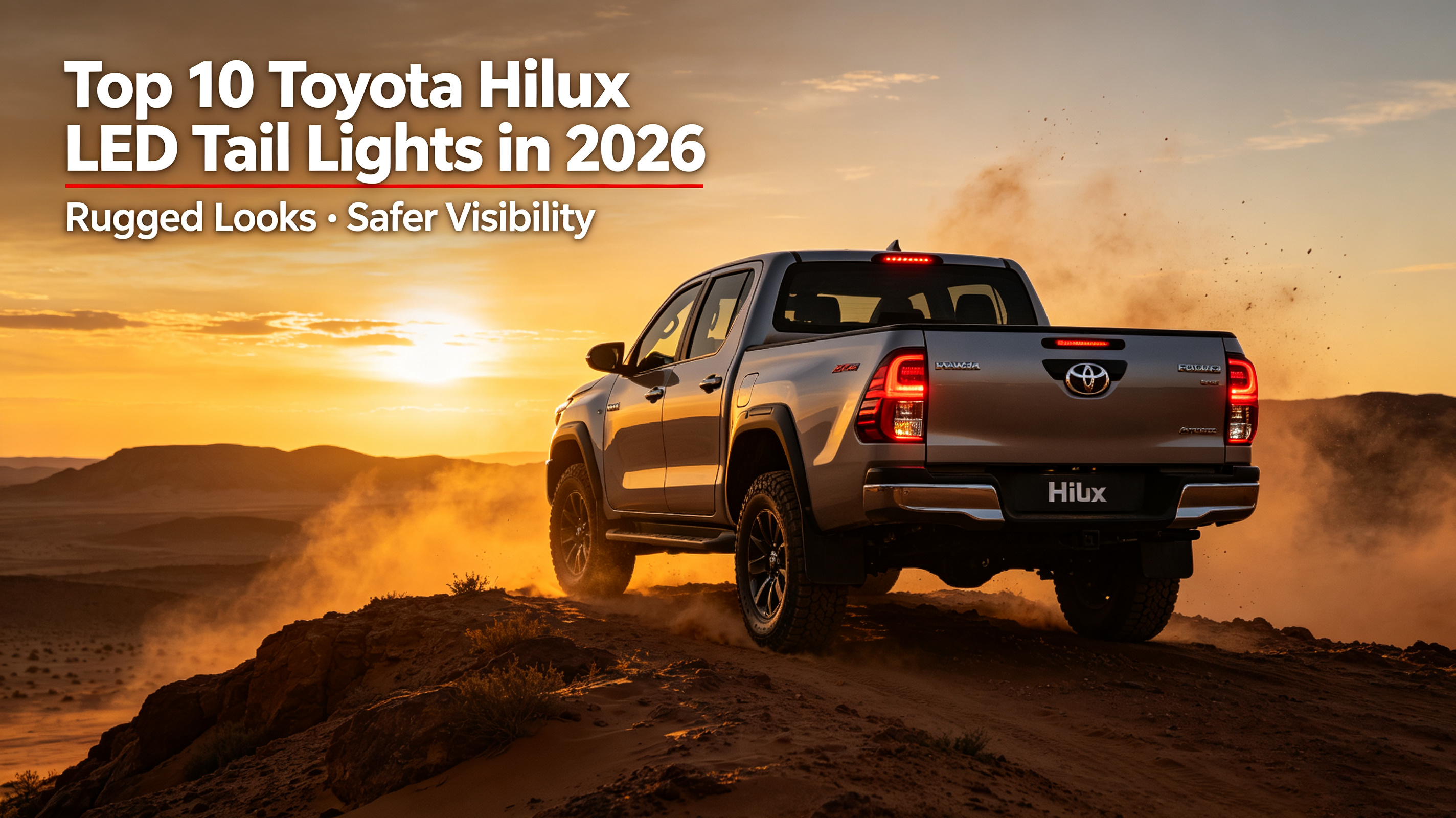 Buy Toyota Hilux LED Tail Lights in Bulk Pengeluar Lampu Ekor LED Toyota Hilux