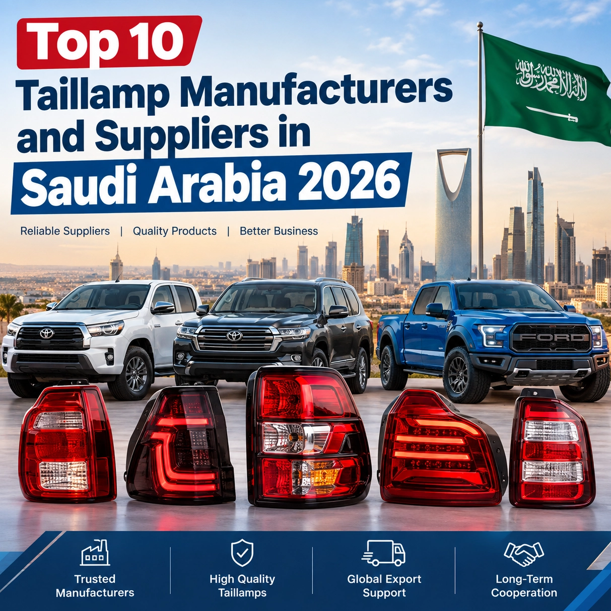 Top 10 Taillamp Manufacturers and Suppliers in Saudi Arabia 2026