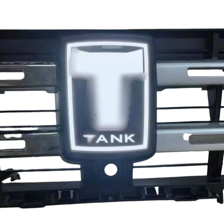 Front Middle Grille LED Light, Car logo LED Light Kit, Suitable for GWM tank 400 Accessories
