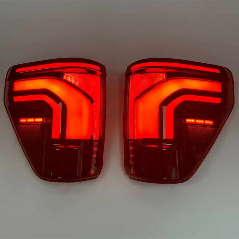 Taillight Assembly with Brake Turn signal Rear Reverse Taillights for 09-14 Ford F150 