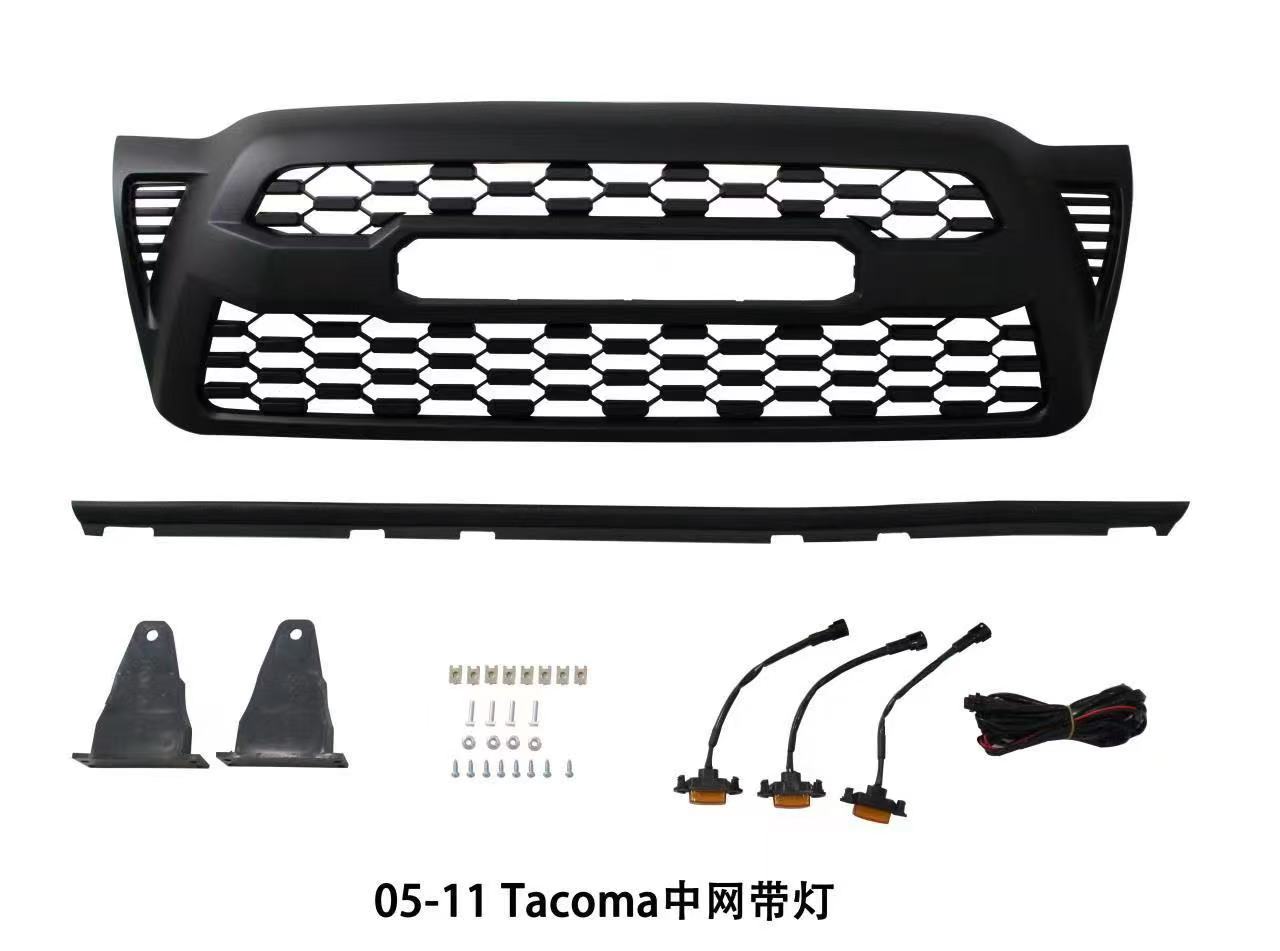 Front Mesh Grille for Toyota Tacoma 05-11 Bulk Grill