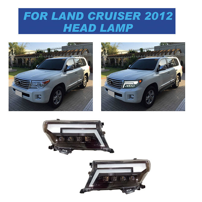  4lens LED Head Lamp for Land Cruiser 2012-2015