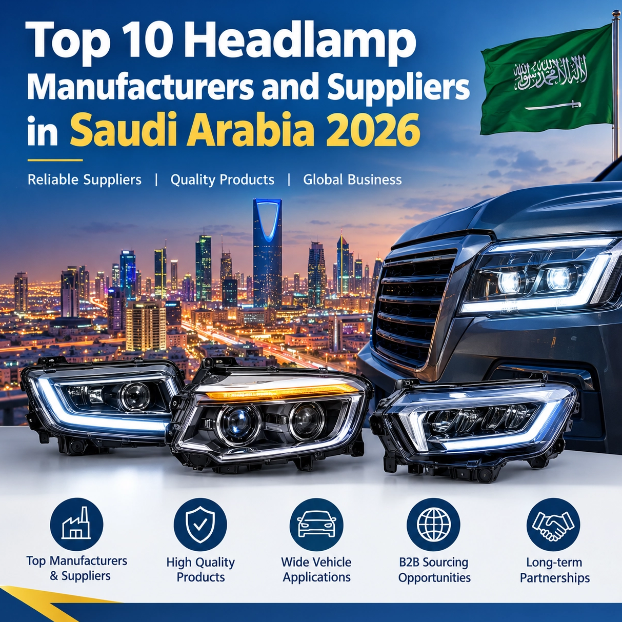 Top 10 Headlamp Manufacturers and Suppliers in Saudi Arabia 2026