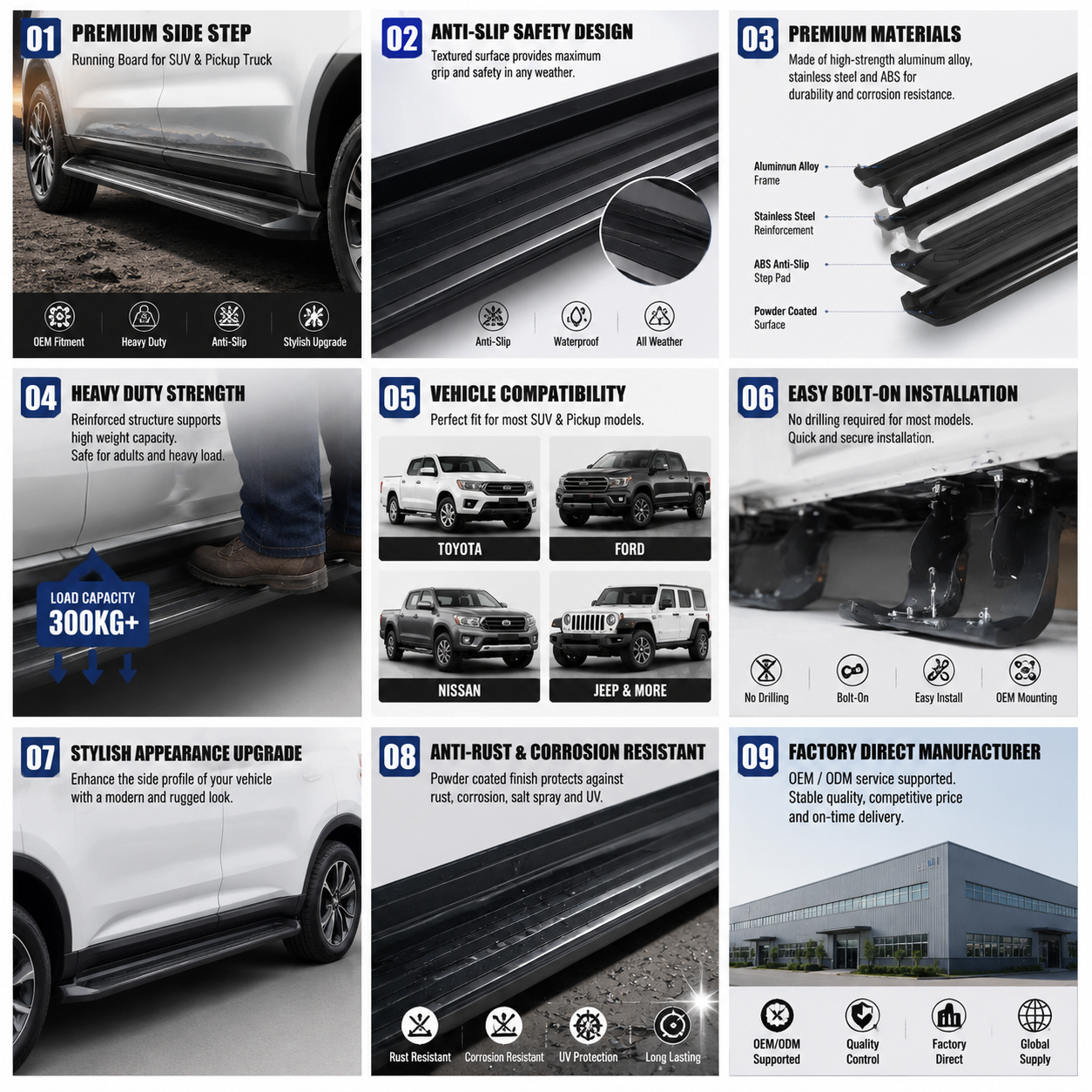 Side Steps manufacturer