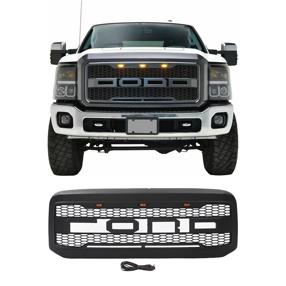 Spedking Front Bumper Grille for FORD F250 2005-2007 Grille