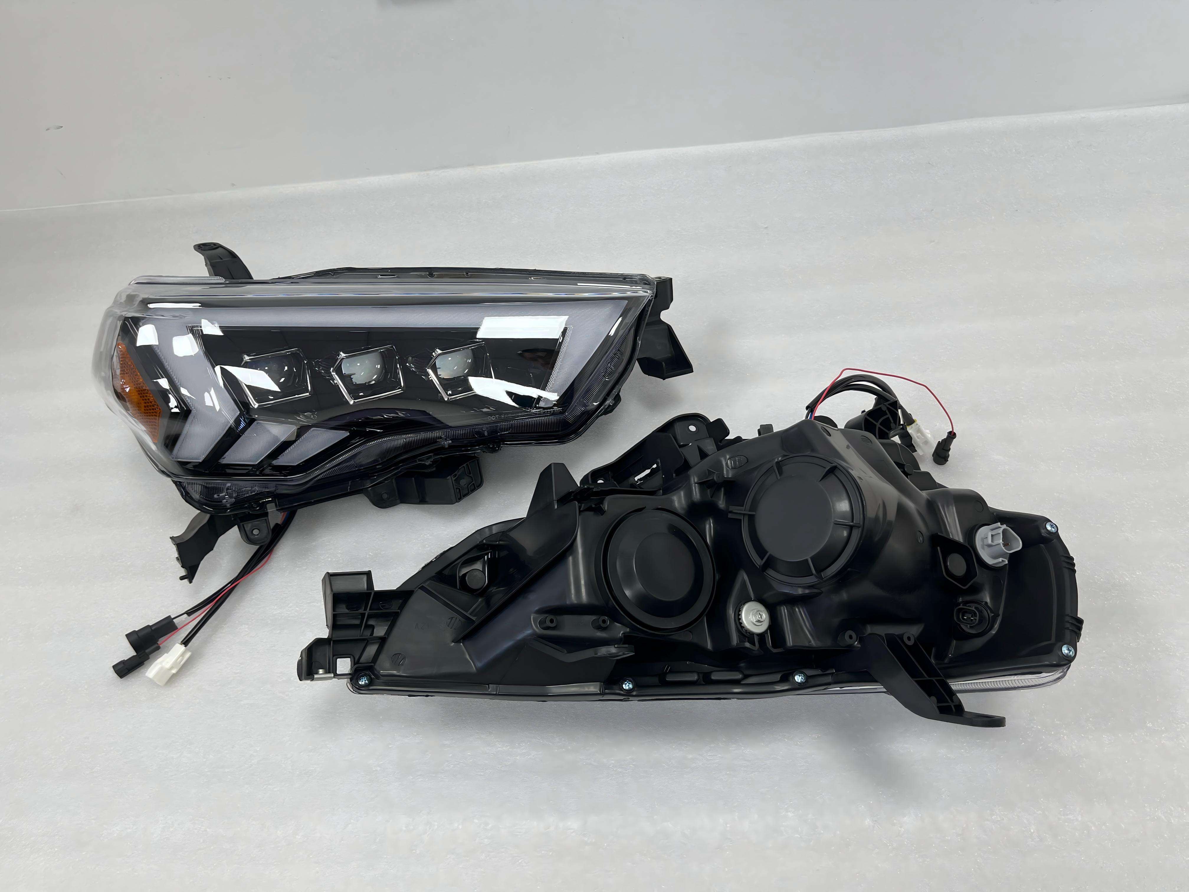 Auto Parts Led Head Lamp 3 Lens for Toyota 4 RUNNER 14-21