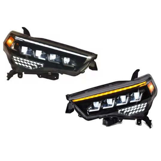 Front Headlight Assembly 4LENS HEADLAMP Retrofit/Upgrade for 4RUNNER 2025