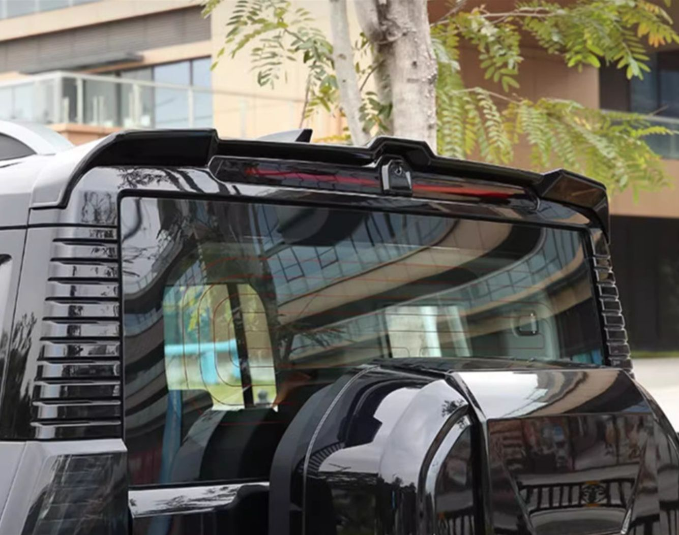 New for Jetour T2 Improved Aerodynamics ABS Material Rear Wing Spoiler Body Parts Accessories