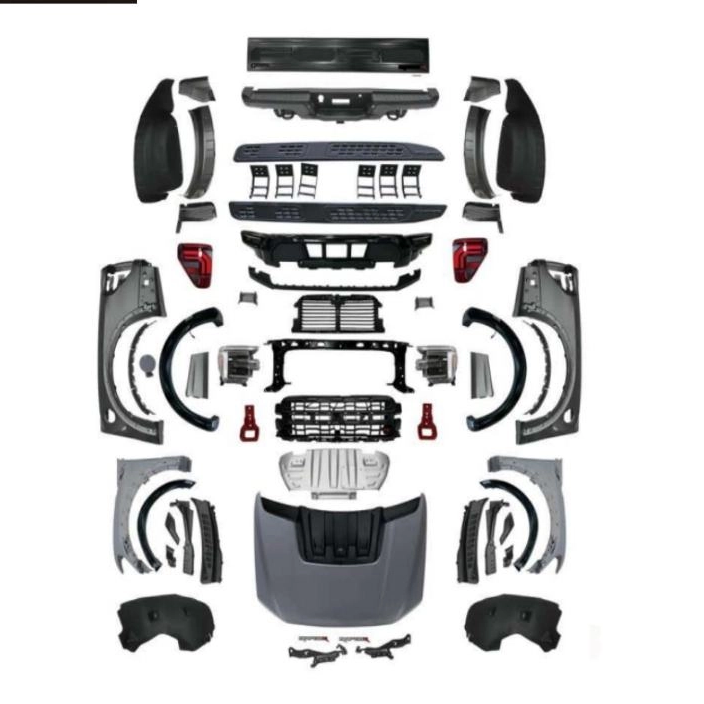 High Quality Auto Parts Bodykits 2021-2025 for Ford F150 Modified 2024 Raptor Style Conversion Kit