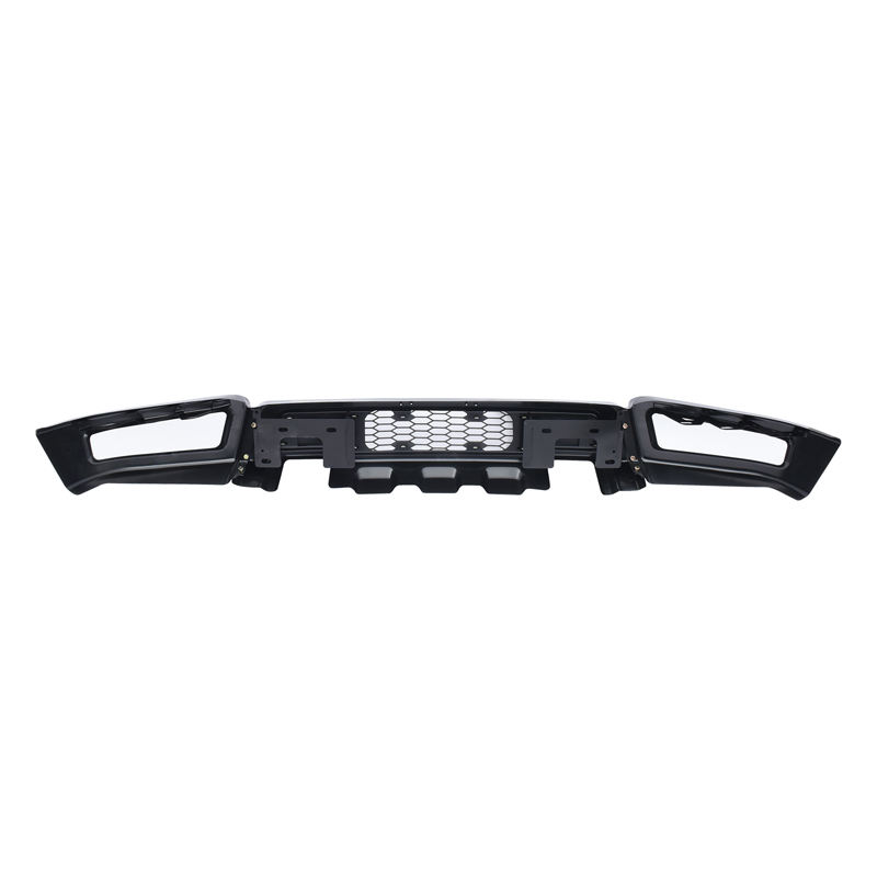 New 2015-2017 for Ford F150 Raptor Style Stainless Steel Front Bumper with LED Fog Lights for Pickup