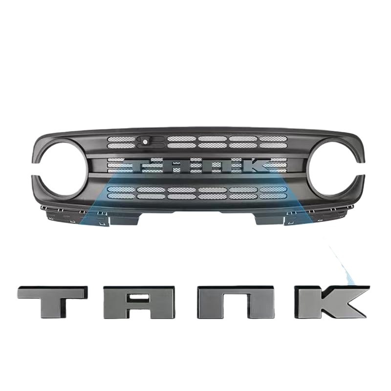 Newly Upgraded ABS Material Front Grille, Suitable for GWM Tank 300 Accessories