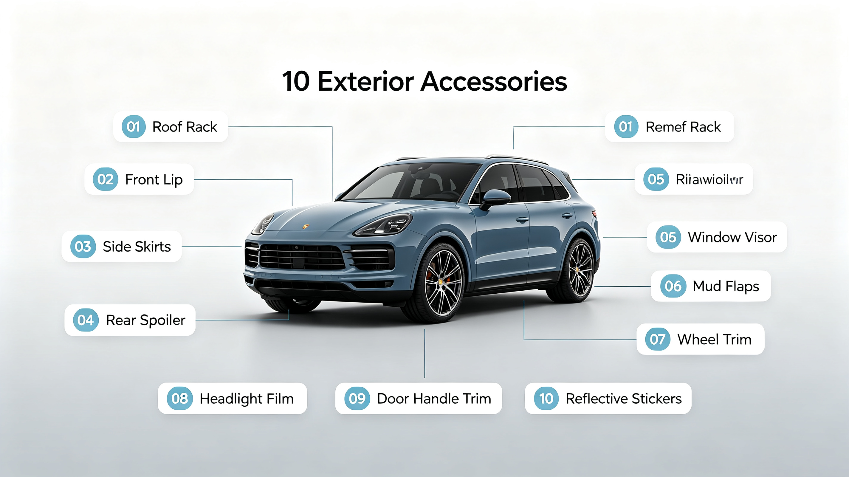 car exterior accessories