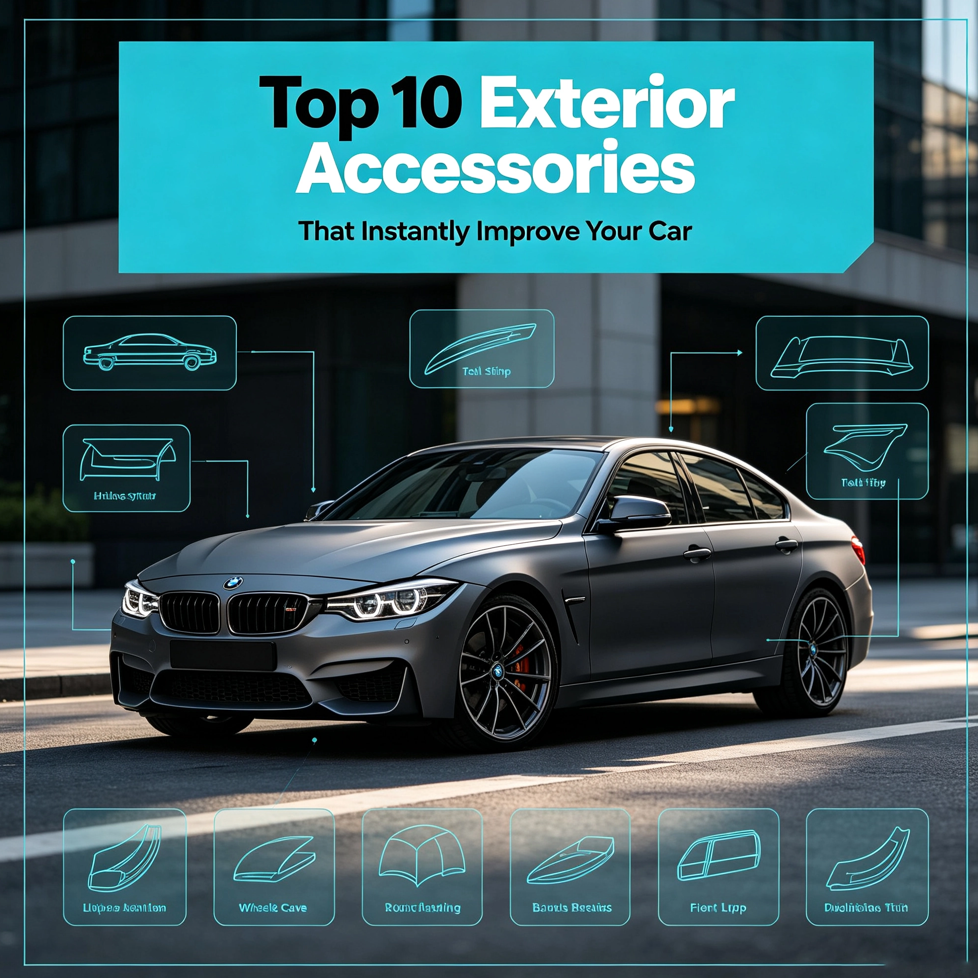 Top 10 Exterior Accessories That Instantly Improve Your Car