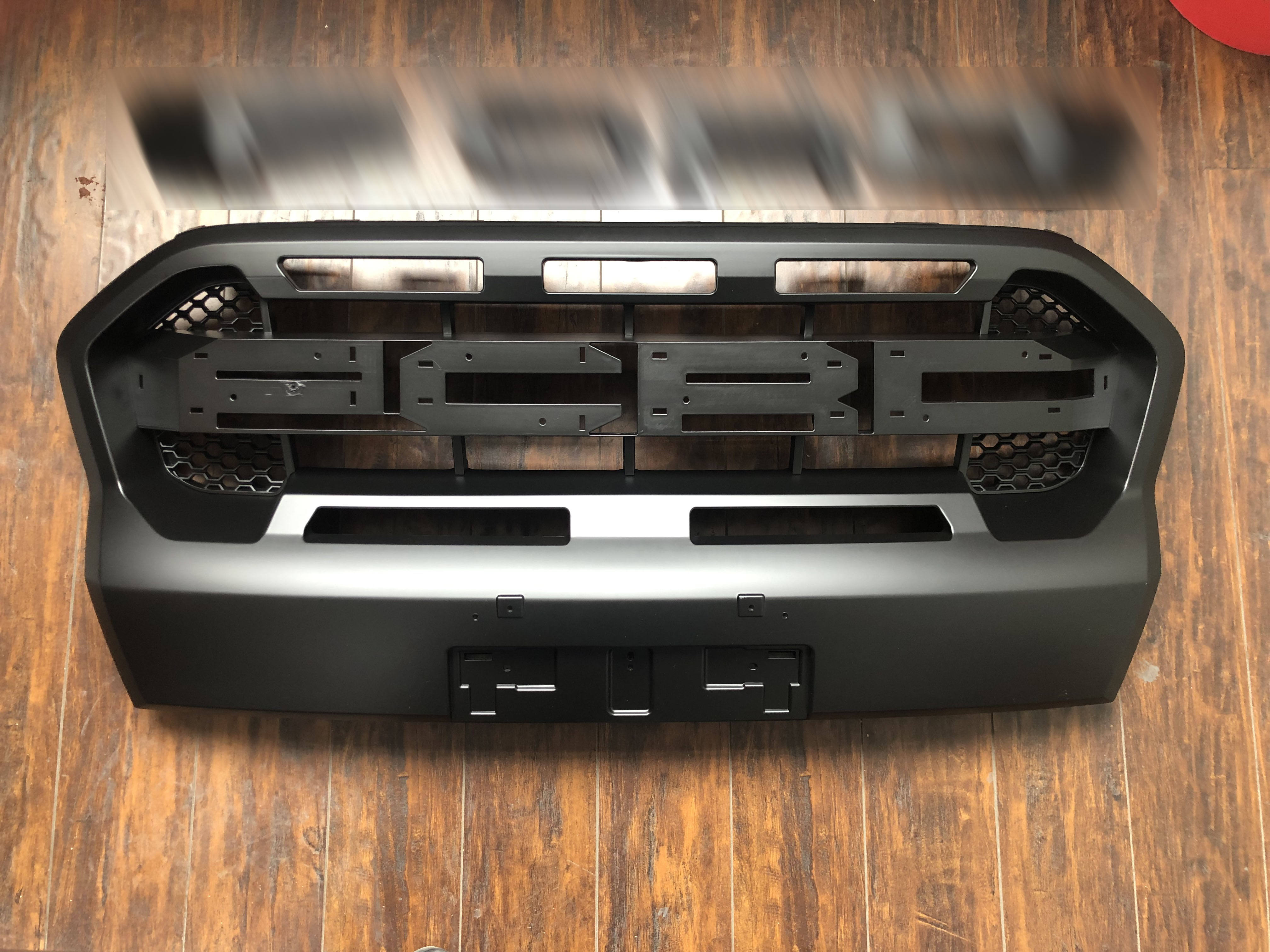 Pickup Trucks Grille Modified Grill Front Bumper Mesh Fit for Ford Ranger T8 2019-2021