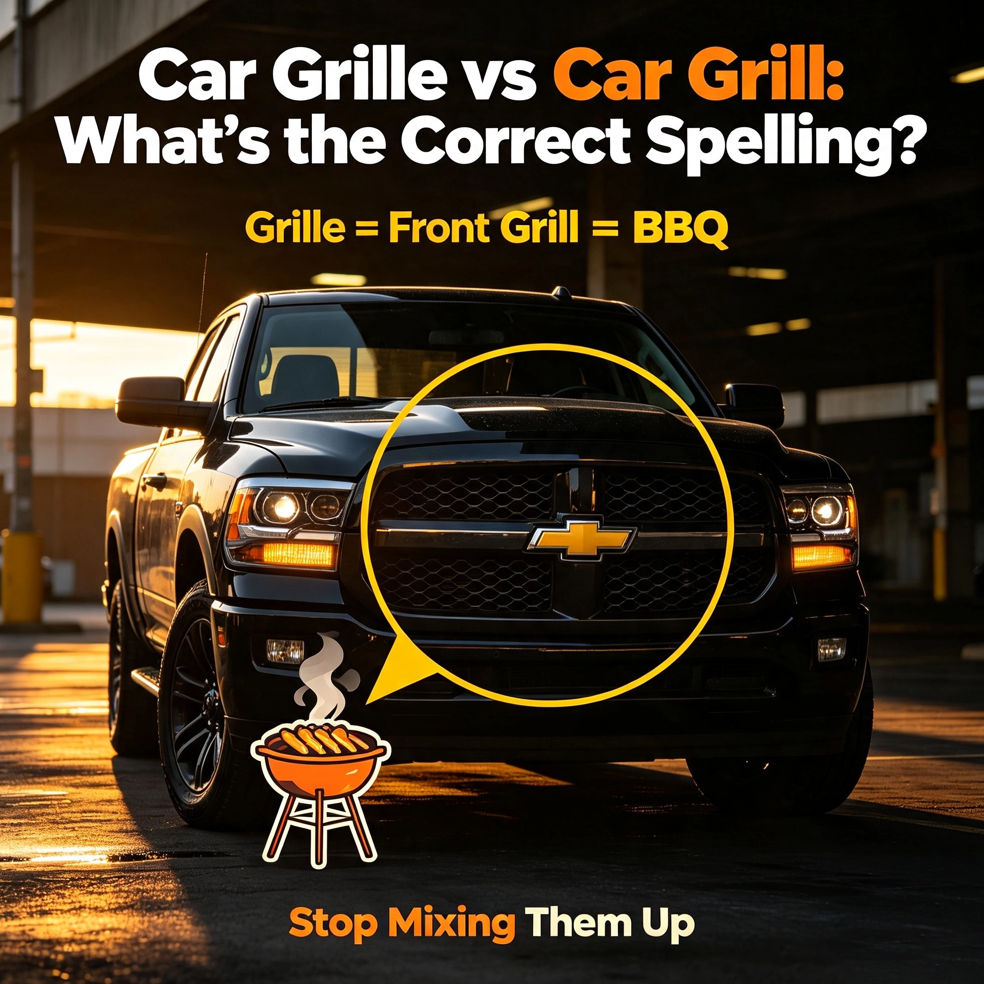 Car Grille vs Car Grill: What’s the Correct Spelling?