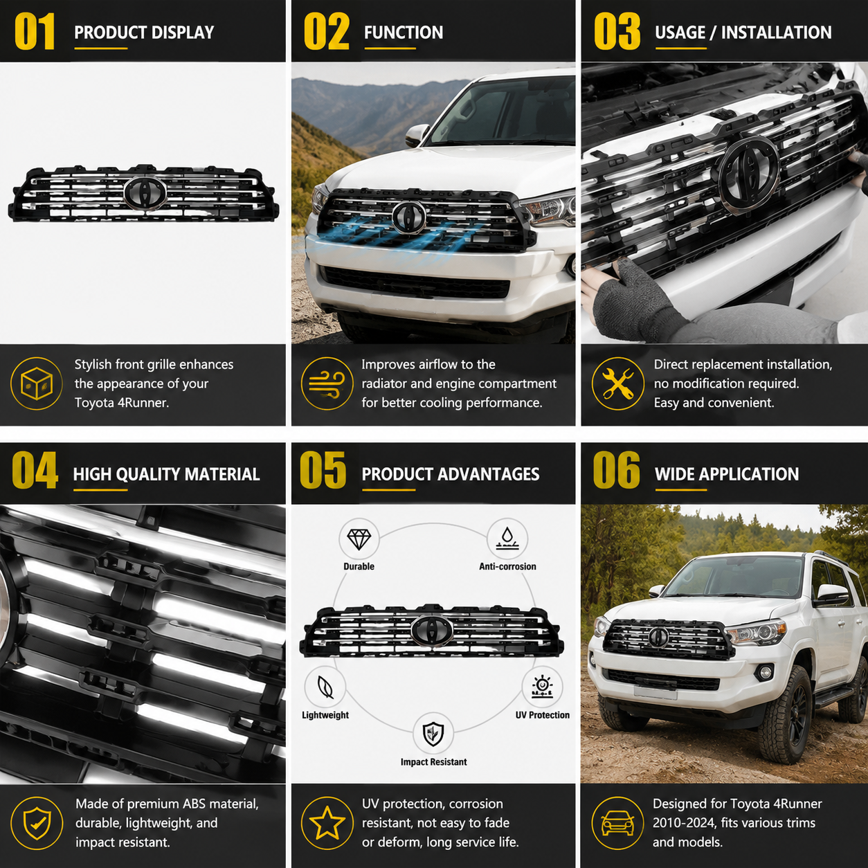  Front Grill Manfucturer