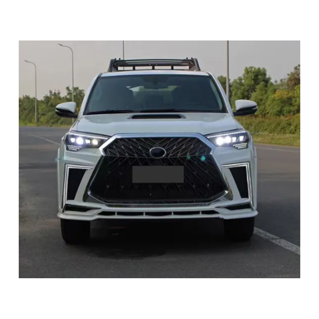 Car Body Kit Include Front and Rear Car Bumper With Grille,headlights for 4 Runner 