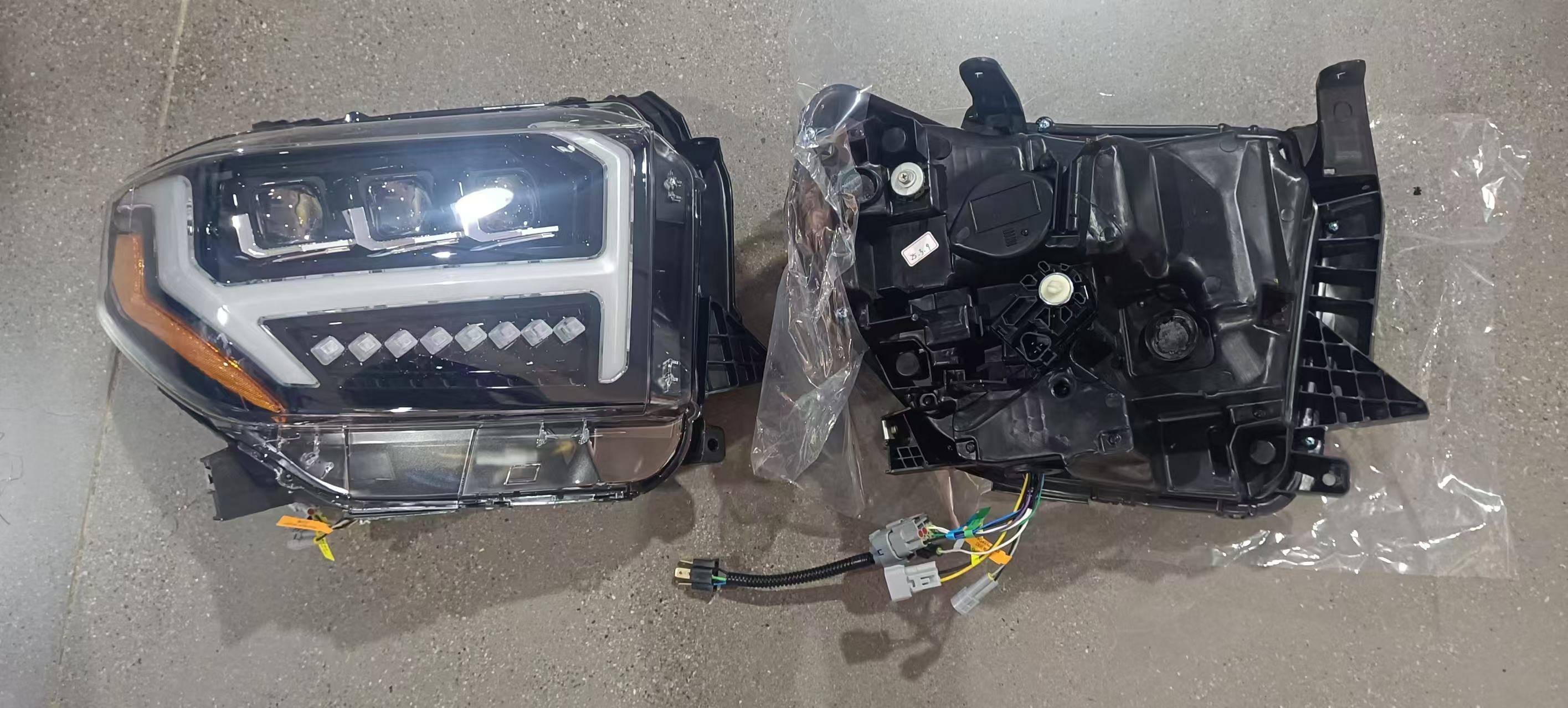  Auto Parts Full LED Headlight Front Lamps for TUNDRA 2014