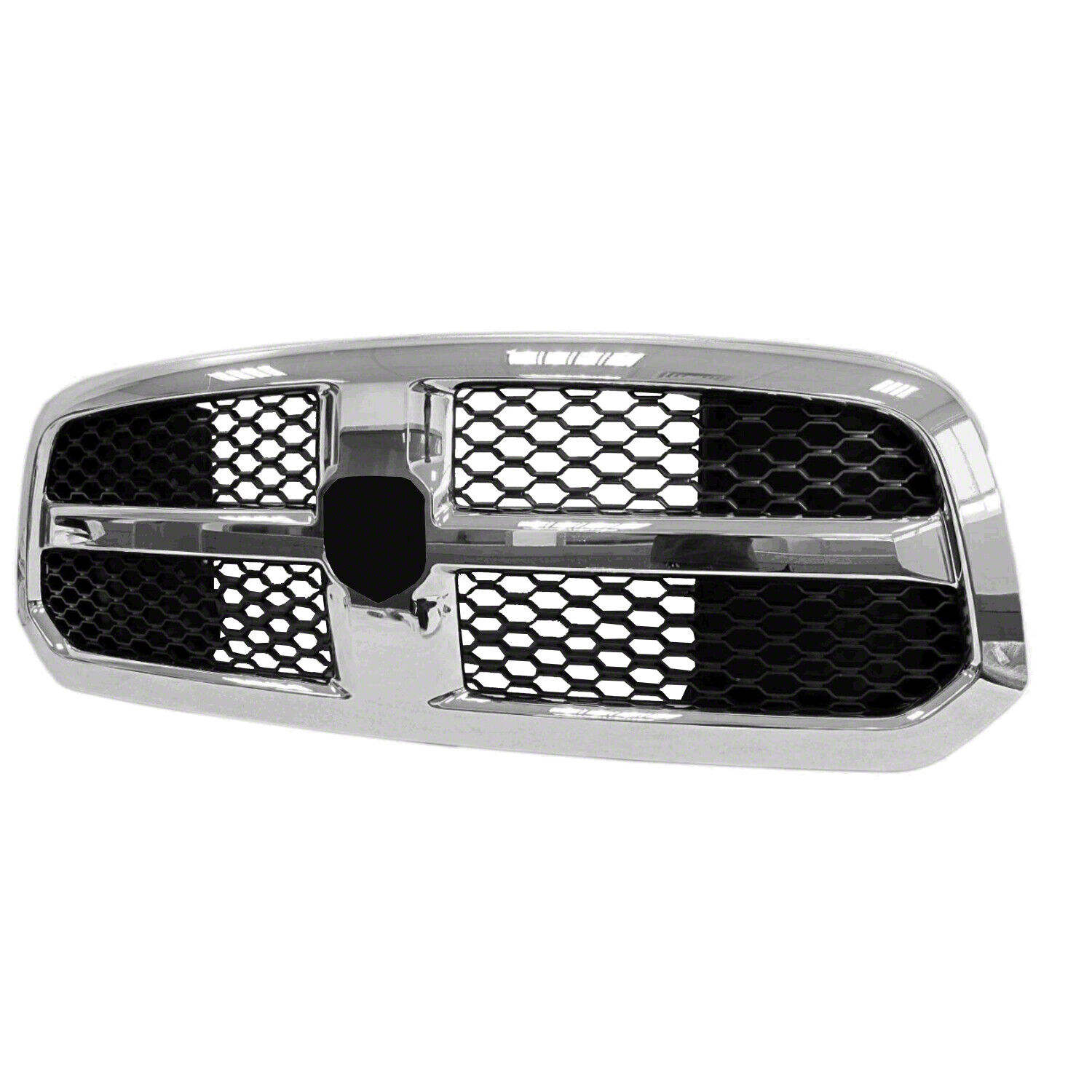Grille Assy for Dodge RAM 1500 2013 -2018 Pickup Chrome Frame Grill 