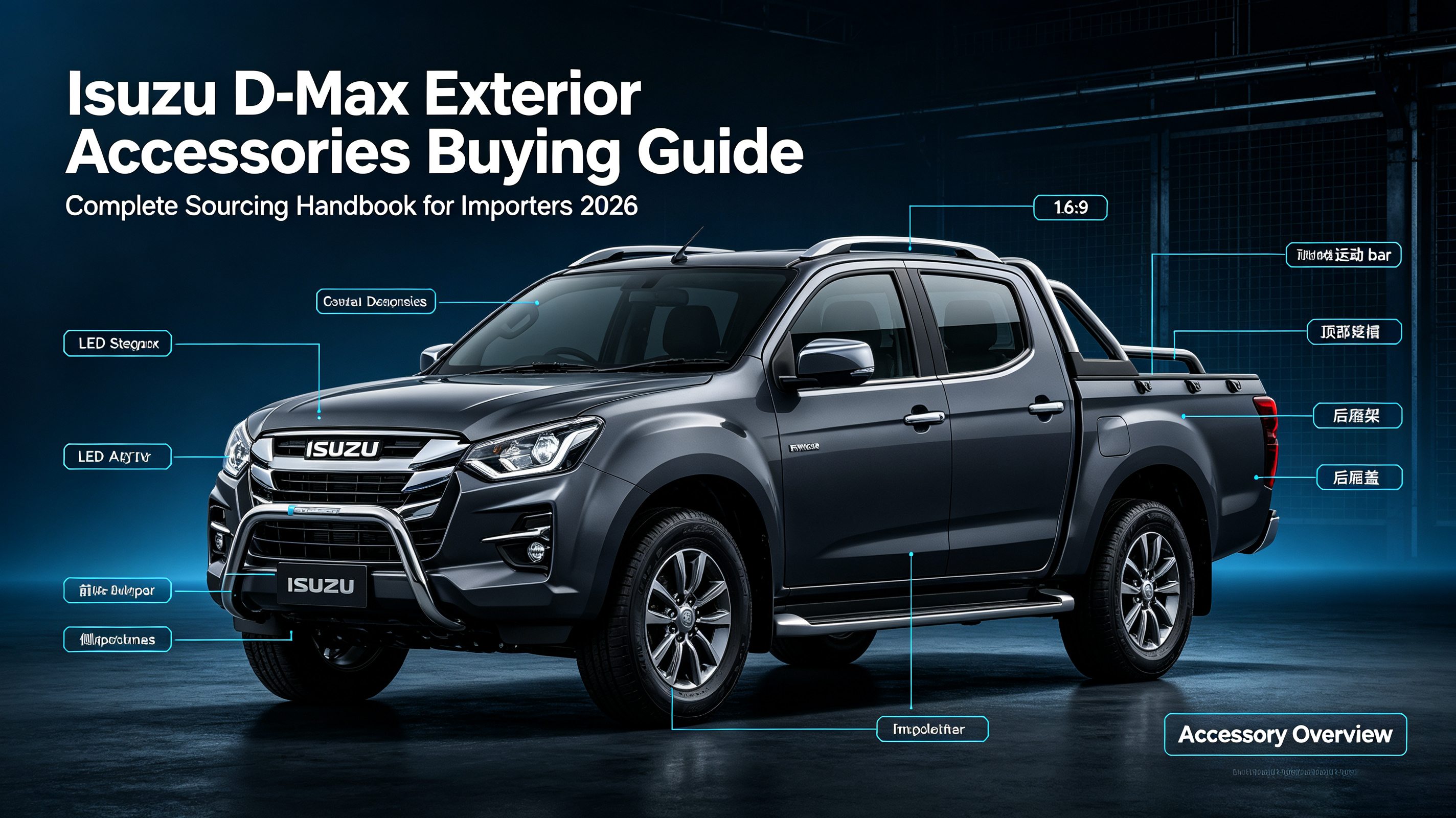 Aksesori Luaran Isuzu D-Max