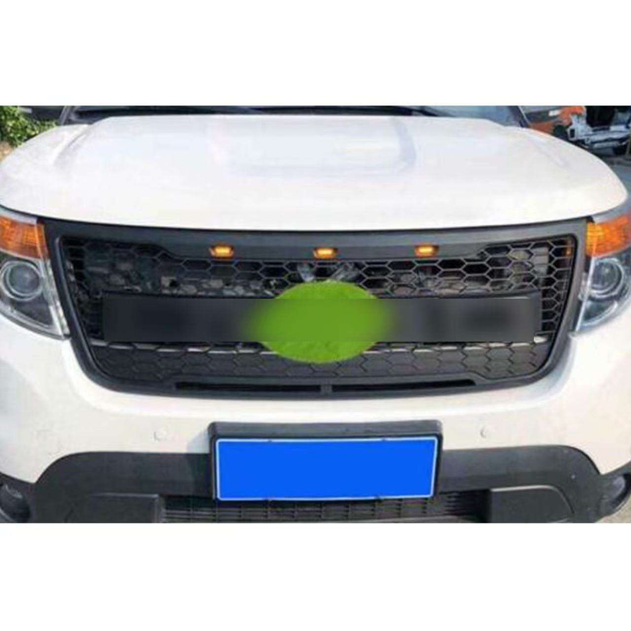 Matte Black Raptor Grille for Ford Explorer 2012-2015