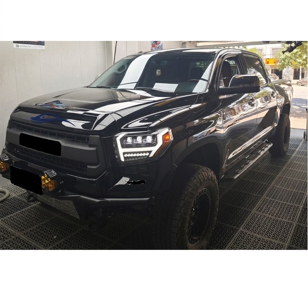  Auto Parts Full LED Headlight Front Lamps for TUNDRA 2014