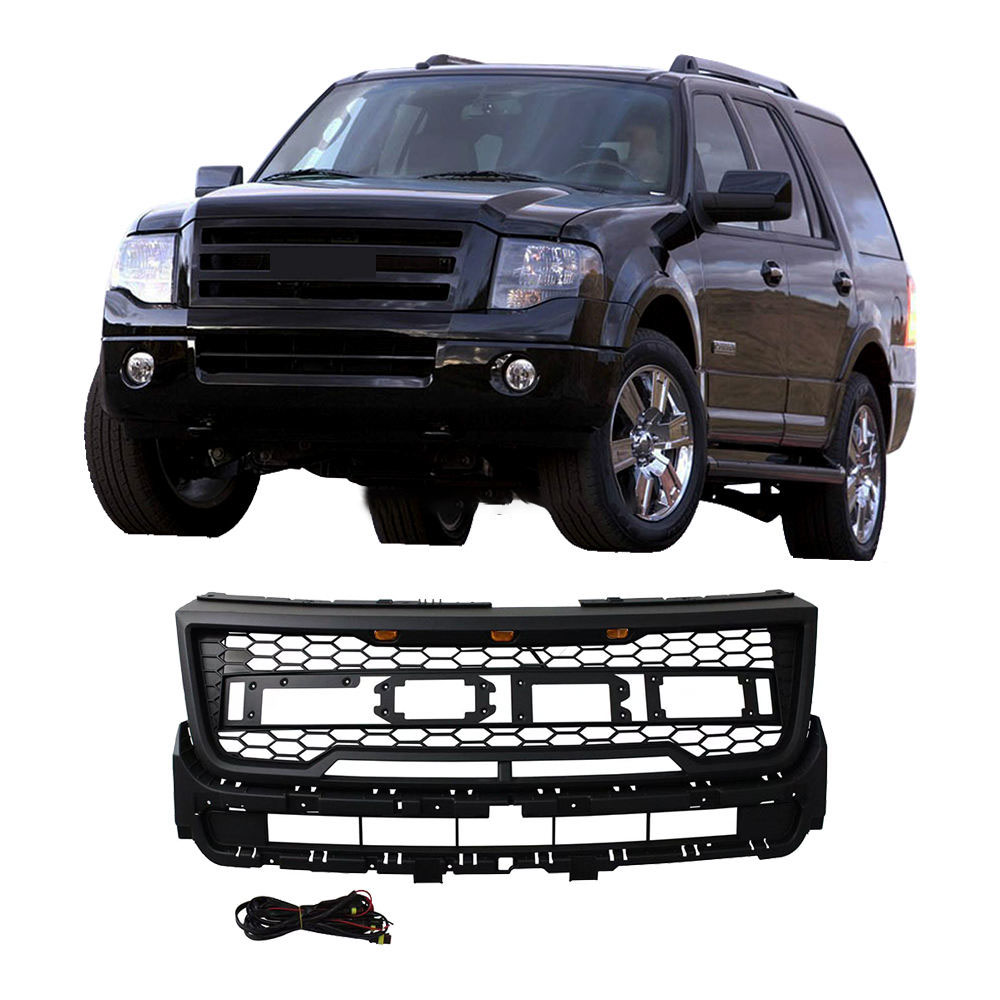 Black Racing Grille for Ford Explorer 2016-2018