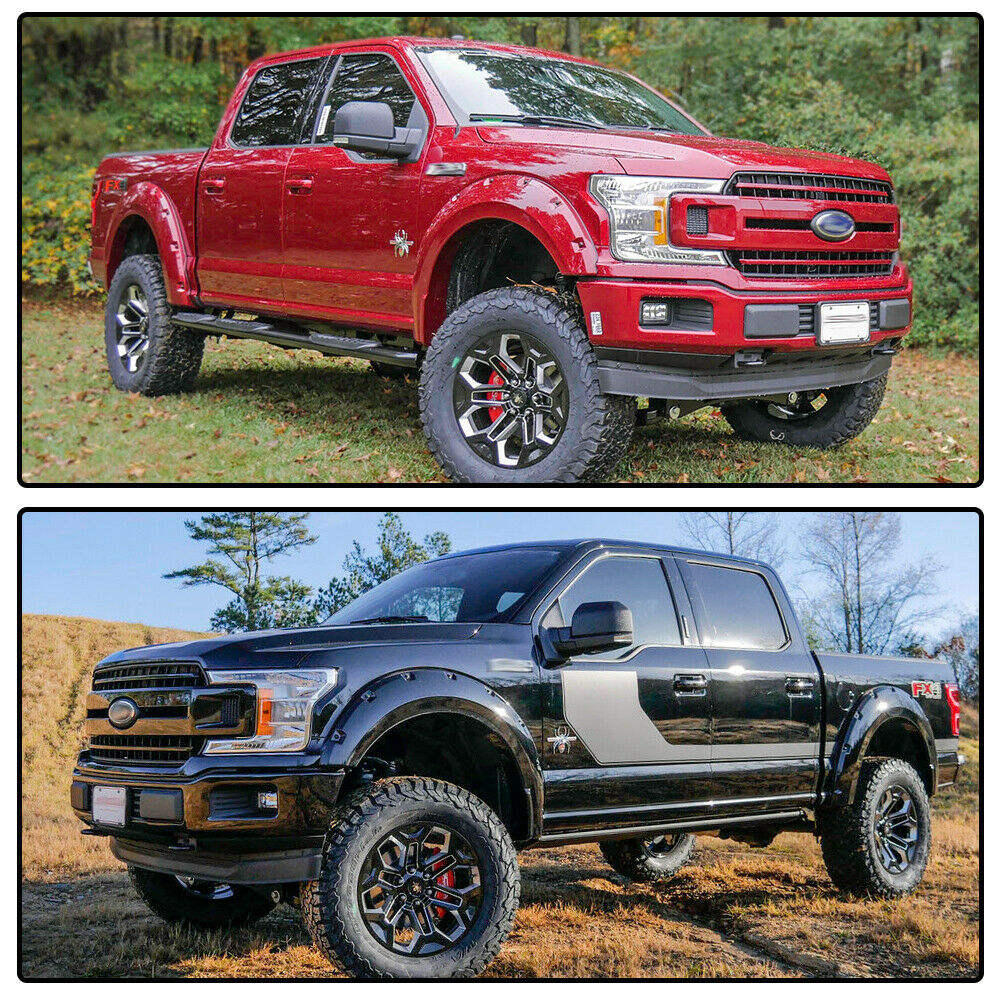 ApexRide 2015 2016 2017 4x4 Auto Tuning Accessories ABS Fender Flares Wheel Cover for ford F150 Fender Flares