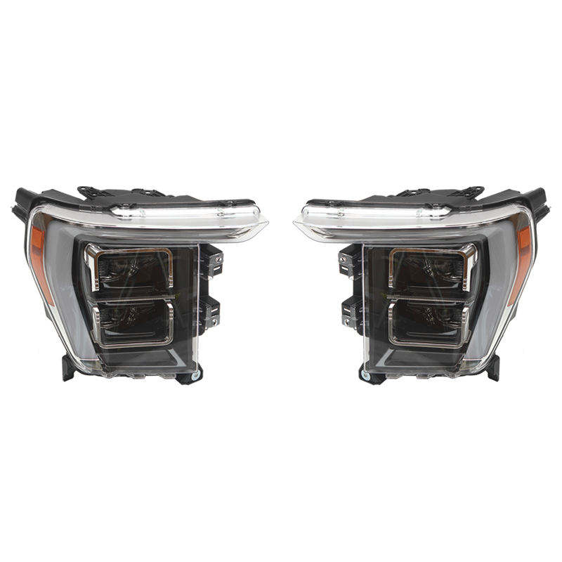 For 2022 Ford F150 Raptor Headlight Plastic Material LED for Pickup Accessary