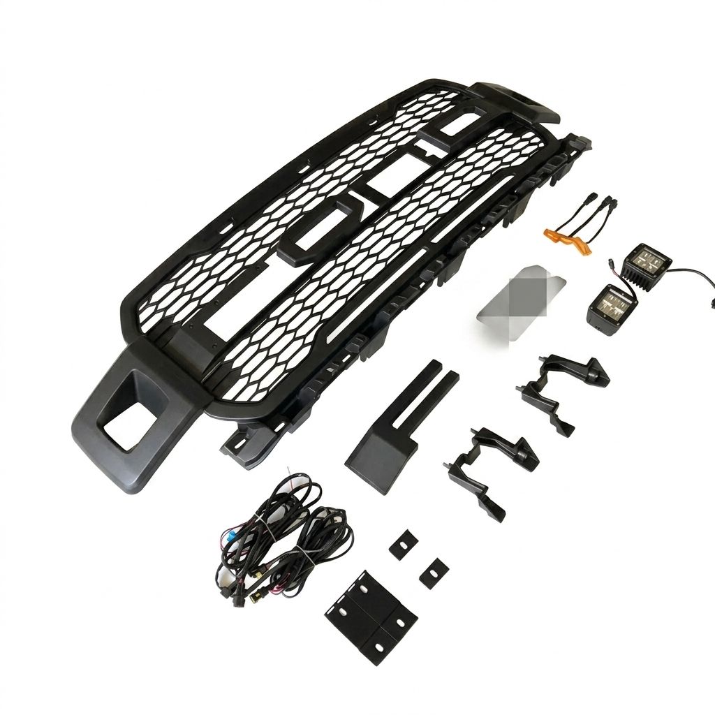 Spedking High Quality Car Accessories Front BumPer Grill for Ford 150 2018-2020 Car Grille