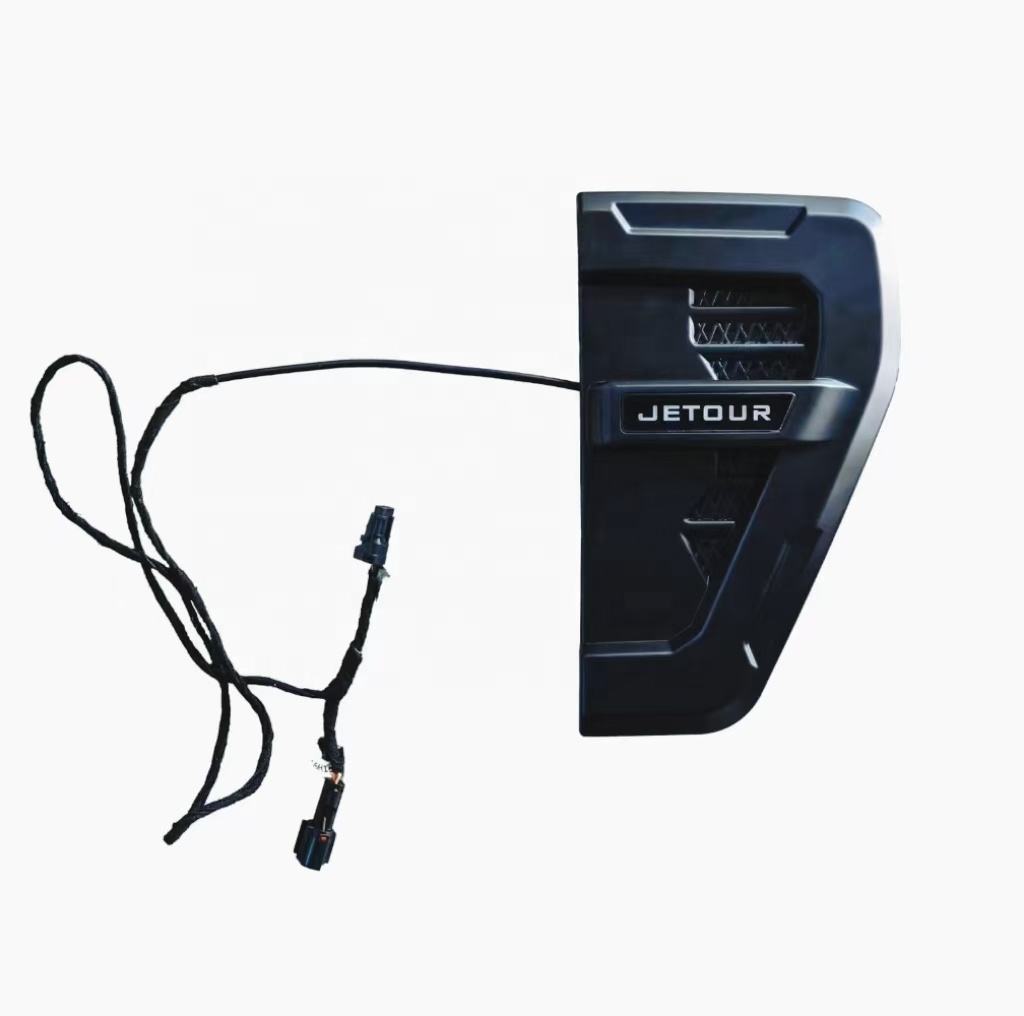 High Quality Illuminated Side Vents Air Fender Leaf Board for Jetour T2 Traveller Accessories