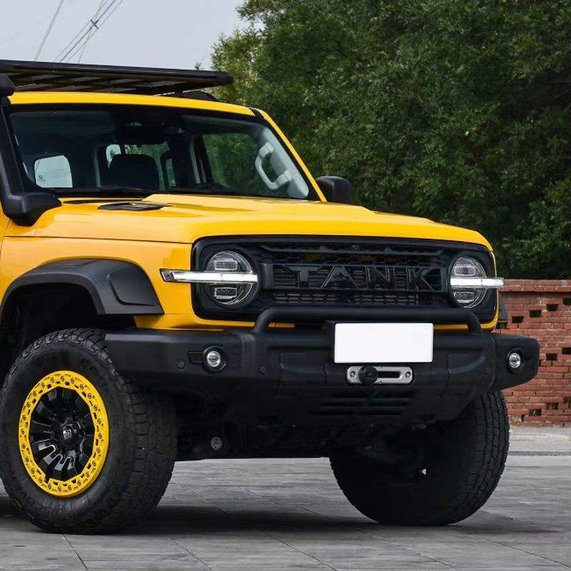  Best-Selling Glossy Black ABS Front Grille, Suitable for Tank 300 Body Accessories