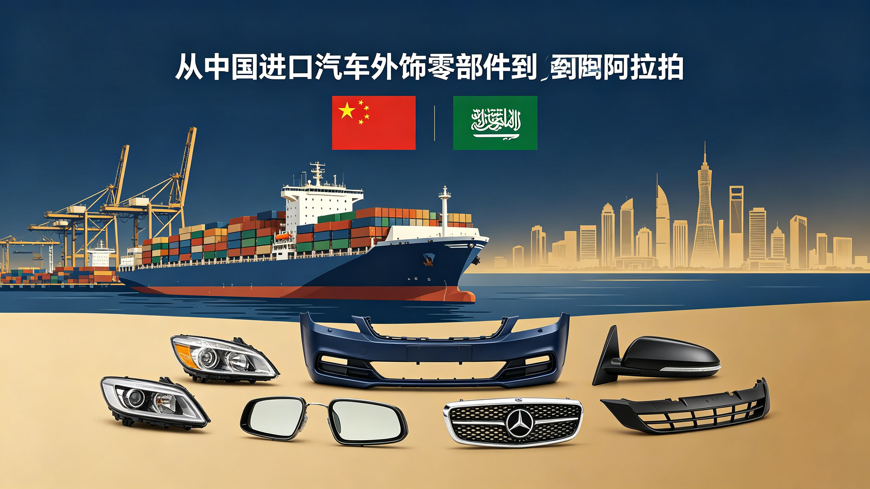 Import Automotive Exterior Parts from China to Saudi Arabia.png