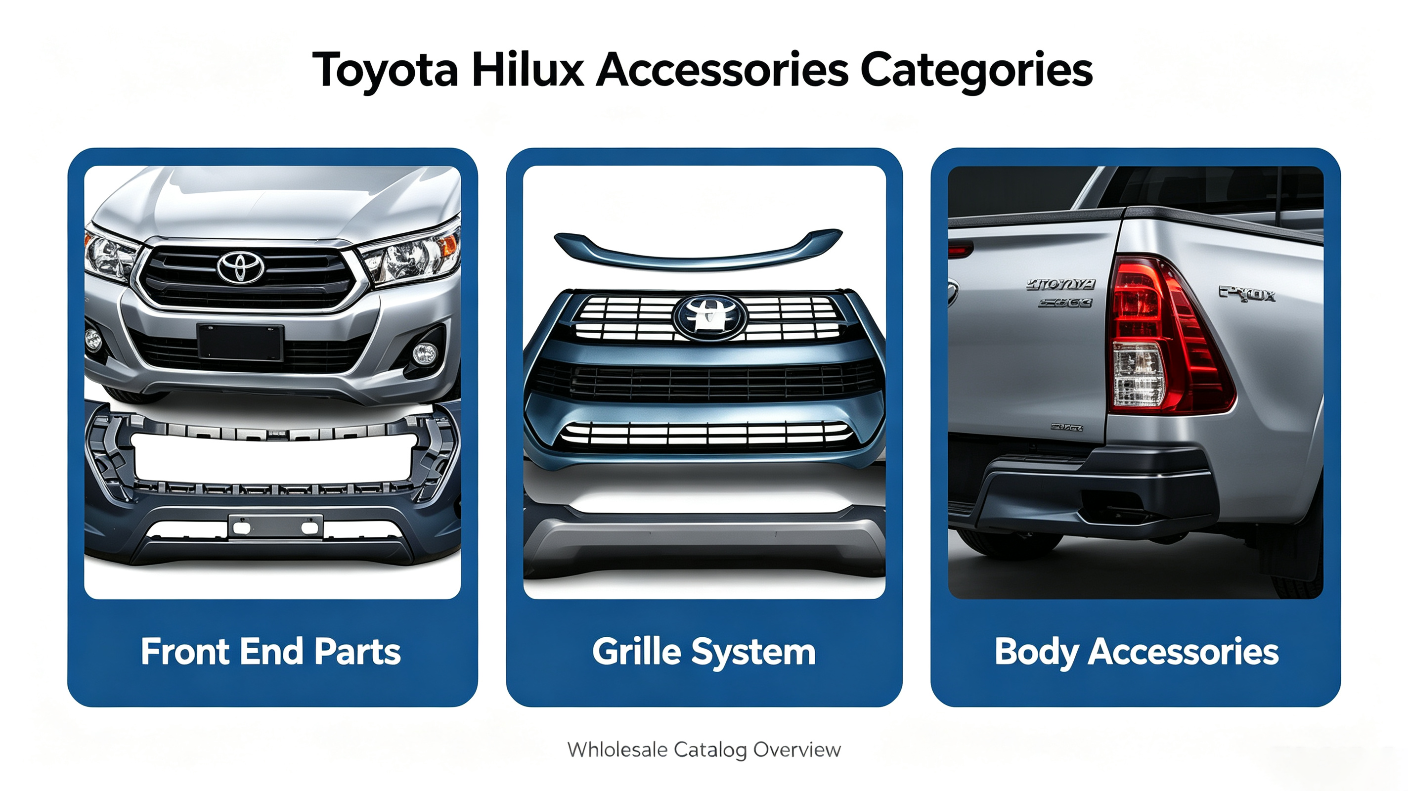 Toyota Hilux Exterior Accessories Manufacturer