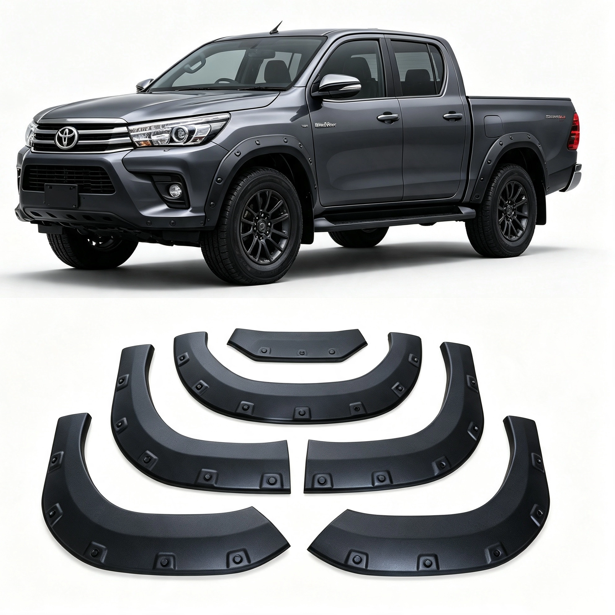 Wheel Fender Auto Accessories Parts for Toyota Hilux REVO 2021
