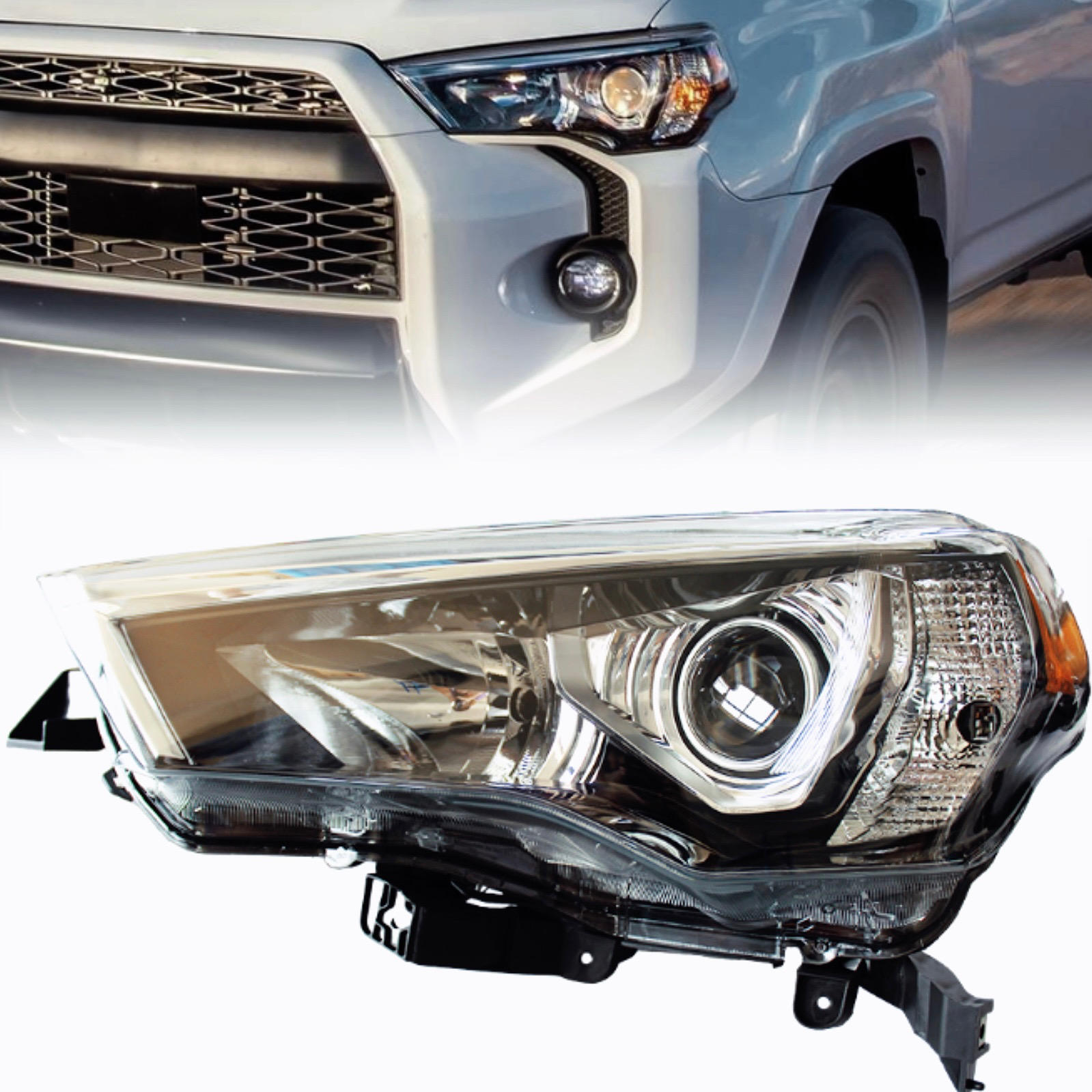 Front Headlight Assembly for 4RUNNER 2014-2021
