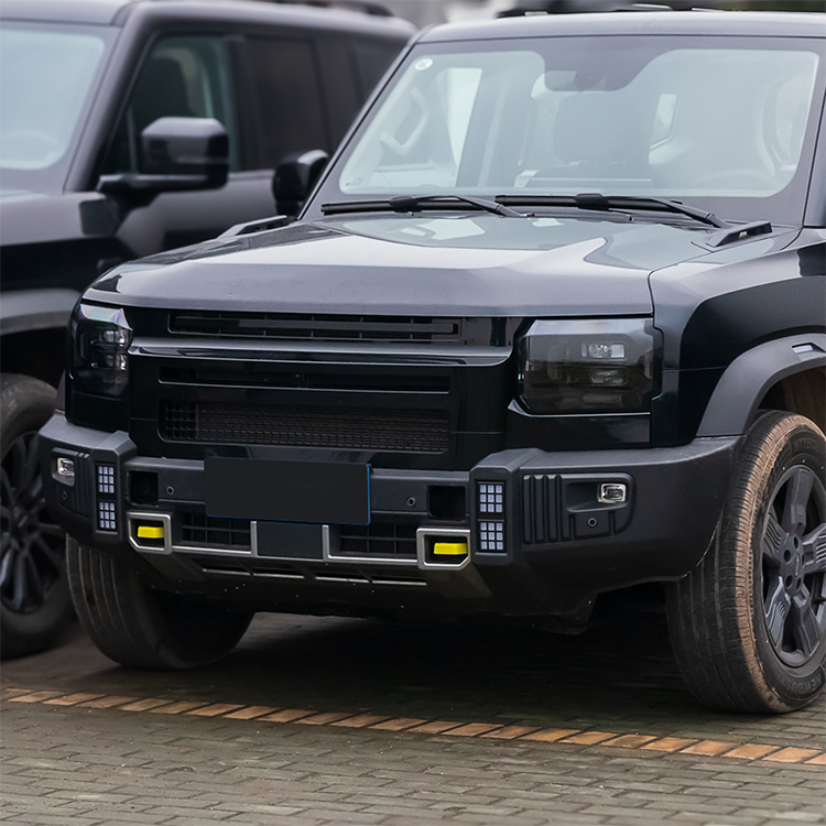 Jetour T2 Traveler Car Grille Upgrade Kit Inspired by Defender with Plastic Exterior Ladder and Box