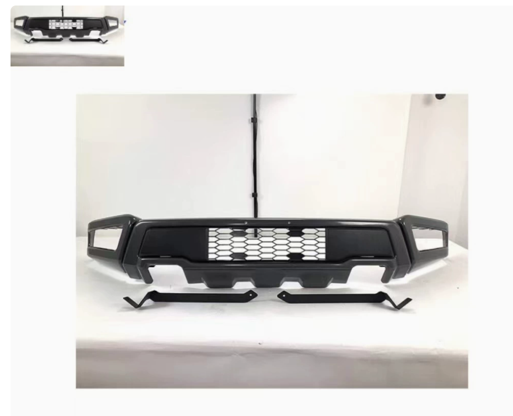 2015-2017 for F150 Front Bumper Grille and Center Intake New ABS Plastic with 1 Year Warranty
