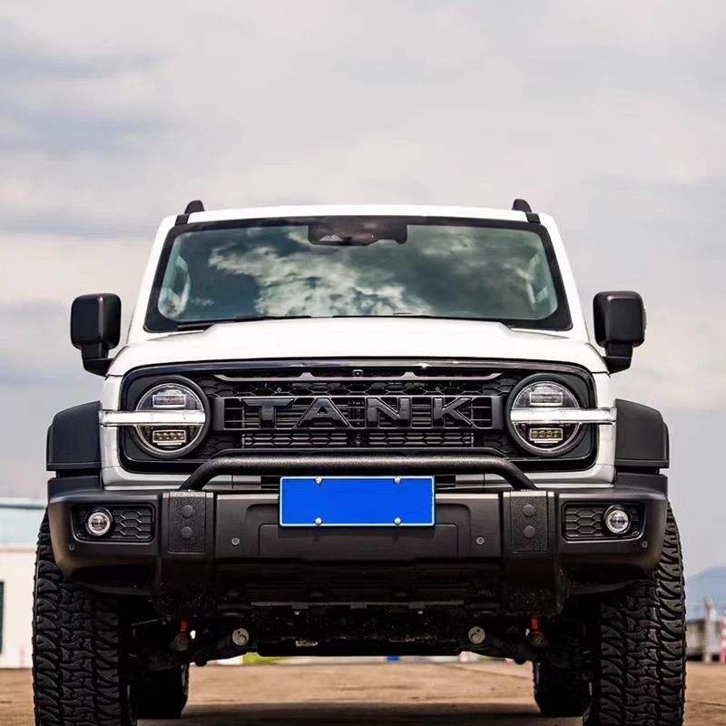  Best-Selling Glossy Black ABS Front Grille, Suitable for Tank 300 Body Accessories