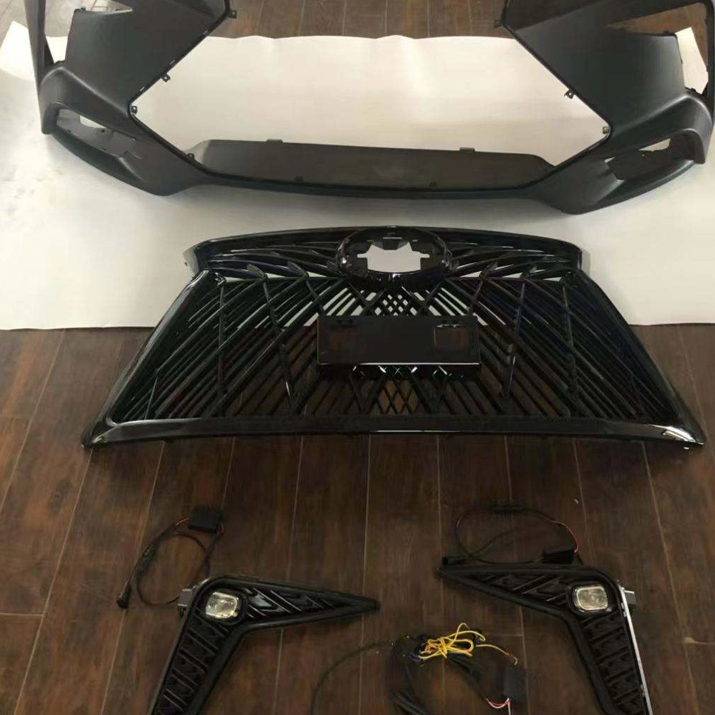 Full Set Body Kit Bumper grille for Toyota Hilux Revo 2016 - 2019