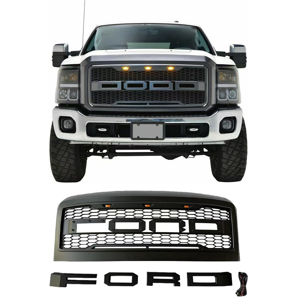 Spedking Front Bumper Grille for FORD F250 2008-2010 Grille
