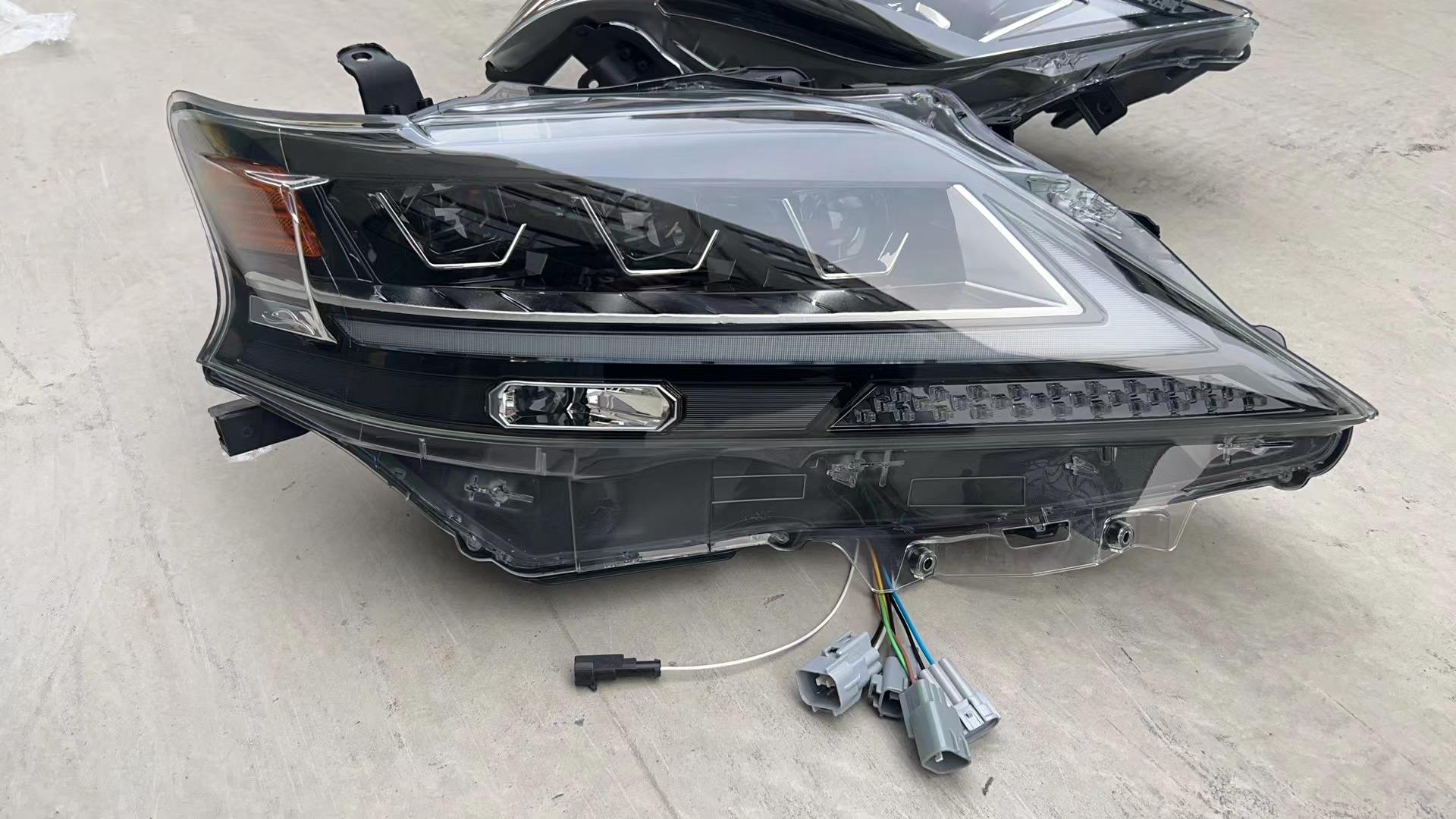 HEAD LAMP for LEXUS RX BR 760 BODY KIT 2009-2015 Upgrade to 2023