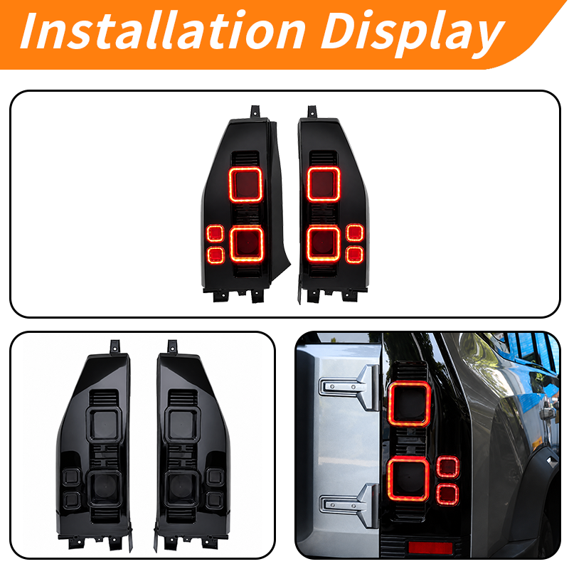 LED Car Taillight Rear Tail Lights Lamp Brake Light Modified Accessories Body Kit for JETOUR T2 2025