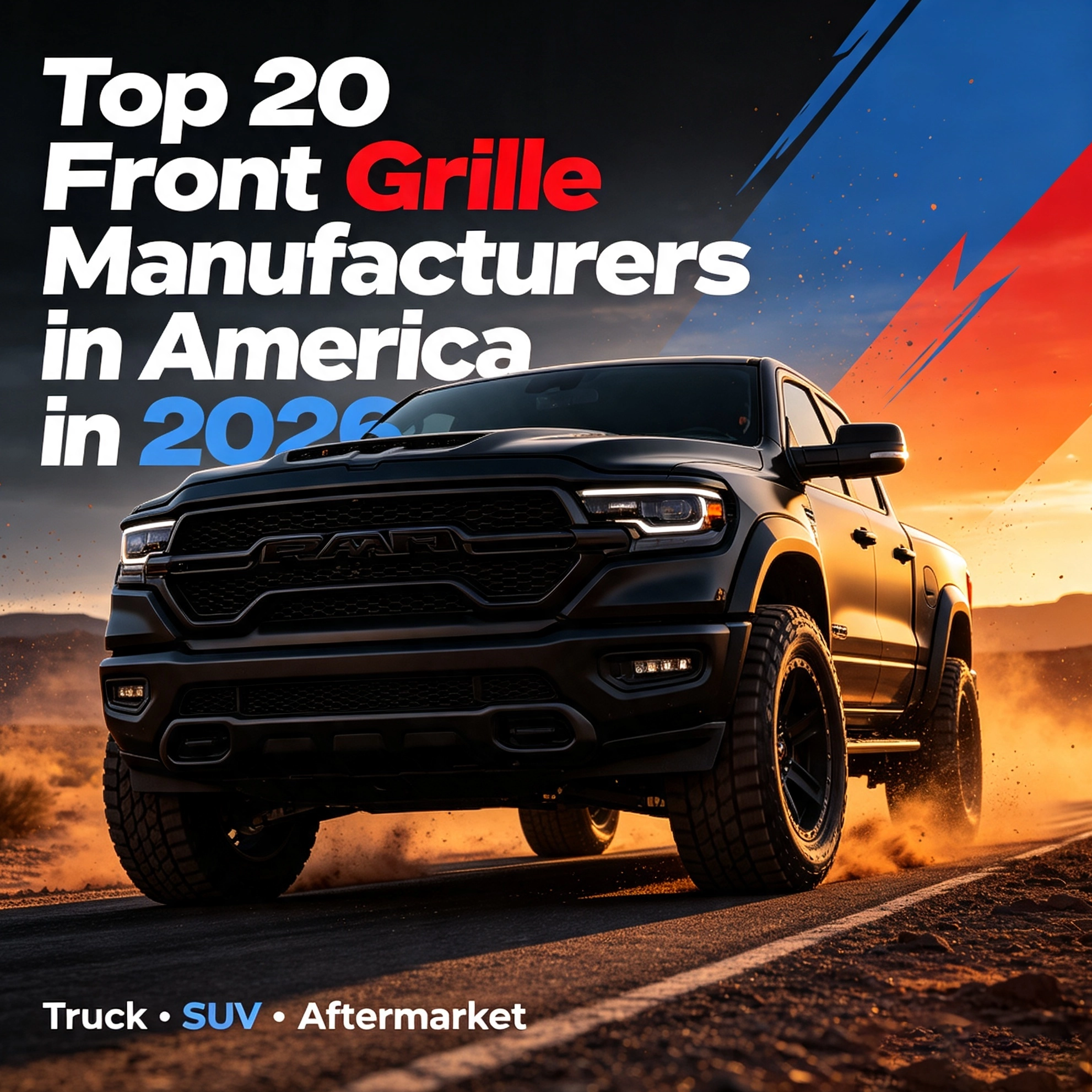 Top 20 Front Grille Manufacturers in America in 2026