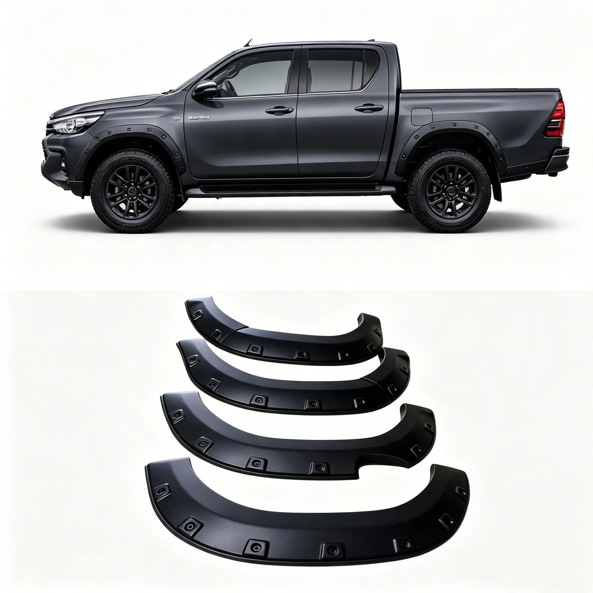 Fender Flare Arch Extension for Toyota Hilux REVO 2016